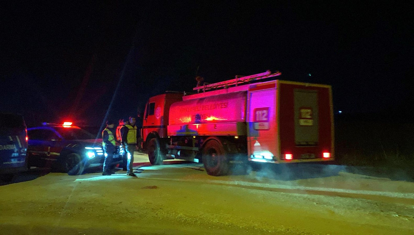 Tekirdağ’da doğal gaz kuyusunda gaz kaçağı