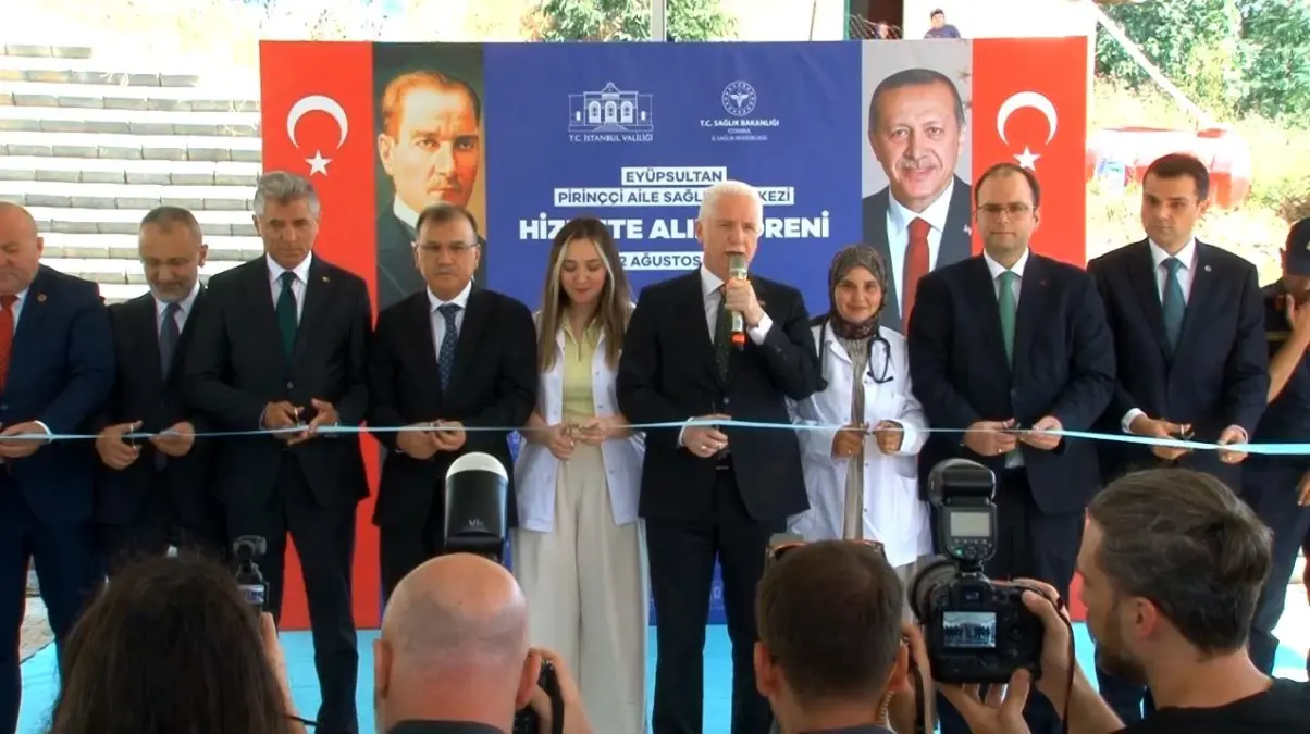 Eyüpsultan Pirinççi Aile Sağlığı Merkezi Açıldı
