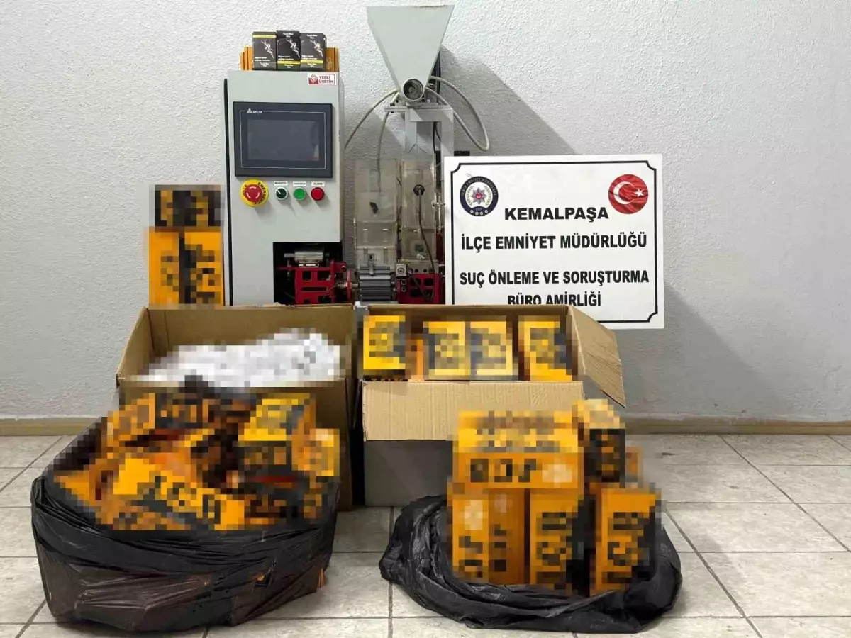 Kemalpaşa’da Kaçakçılık Operasyonu