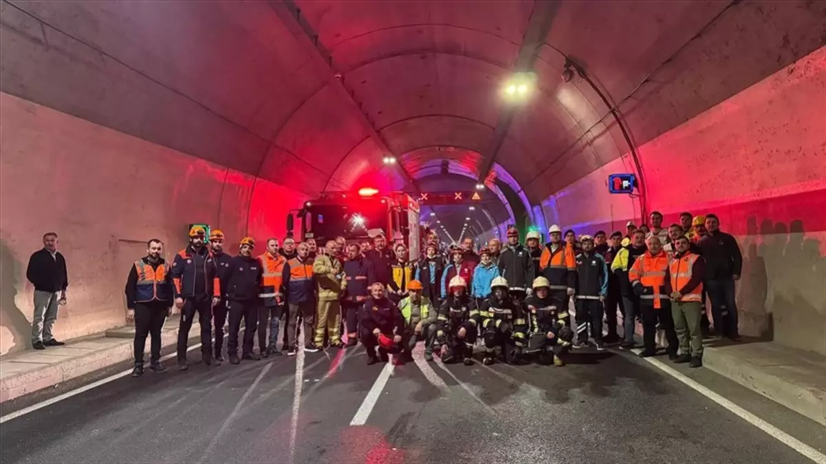 yeni zigana tunelinde yangin tatbikati WxpgJvr5