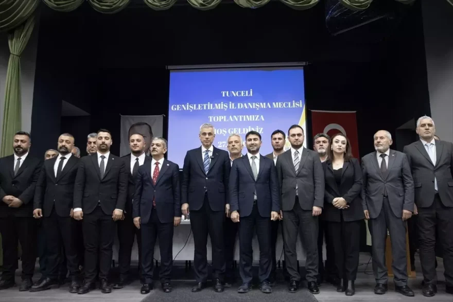 Bakan Memişoğlu, AK Parti Tunceli Genişletilmiş İl Danışma Meclisi Toplantısı’nda konuştu Açıklaması