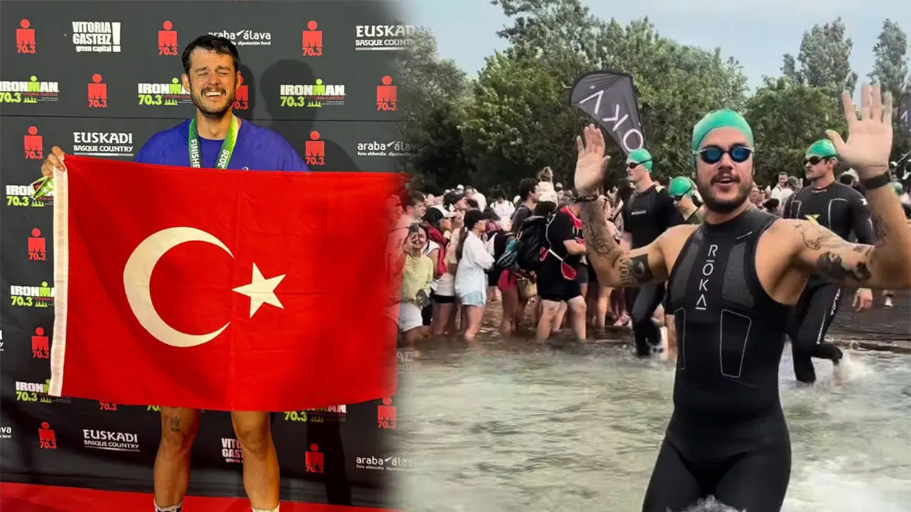 Orkun isitmak ispanyadaki zorlu ironman yarisini tamamladi elestirilere madalyali yanit 5ABjQ9CC